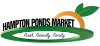 A theme logo of Hampton Ponds Market